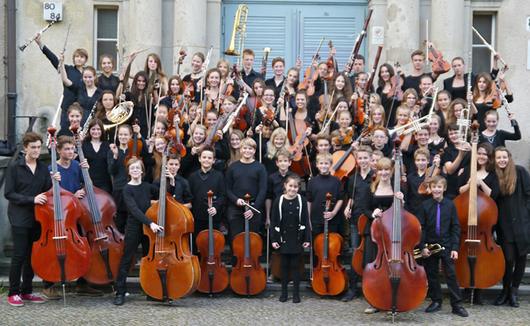 Sinfonieorchester in voller Besetzung