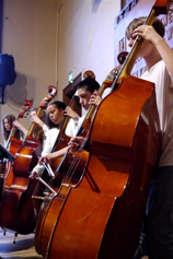 OrchesterEins des AGD beim Kooperations-Konzert